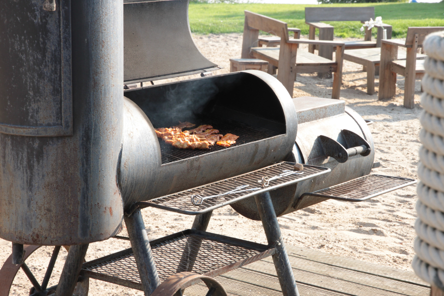Char griller how to smoke with Side Fire Box