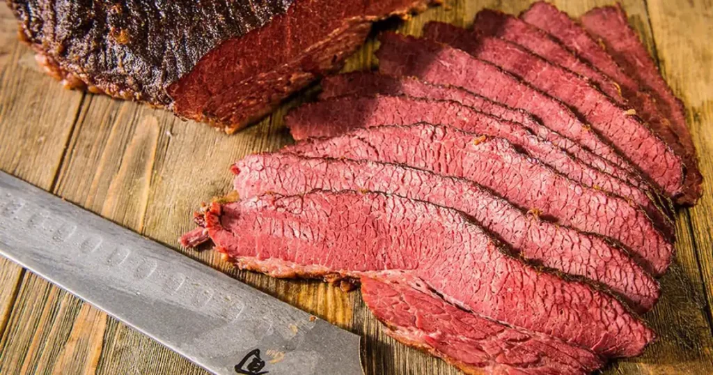 Cut into thin slices and you can enjoy