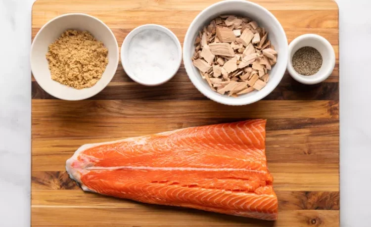 Ingredients for Smoked Salmon